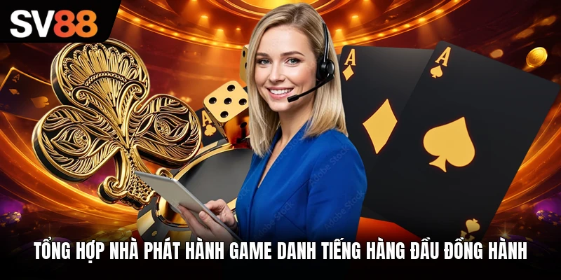 Tổng hợp nhà phát hành game danh tiếng hàng đầu đồng hành