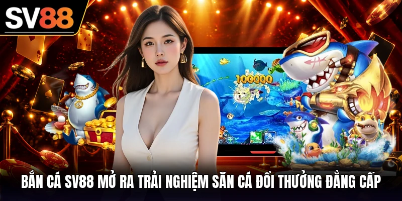 Bắn cá SV88 mở ra trải nghiệm săn cá đổi thưởng đẳng cấp