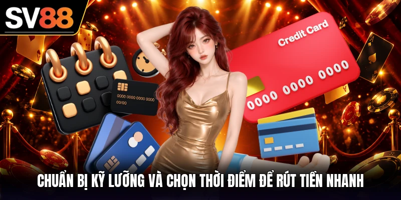 Chuẩn bị kỹ lưỡng và chọn thời điểm để rút tiền nhanh